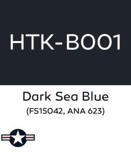 Hataka B001 Dark Sea Blue - acrylic paint 10ml