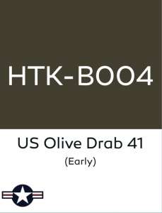 Hataka B004 Olive drab 41 early - acrylic paint 10ml
