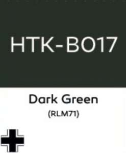 Hataka B017 Dark Green - acrylic paint 10ml