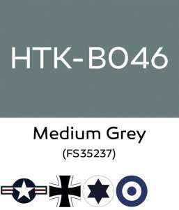Hataka B046 Medium Grey FS35237 - acrylic paint 10ml 