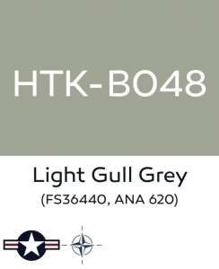 Hataka B048 Light gull grey - acrylic paint 10ml