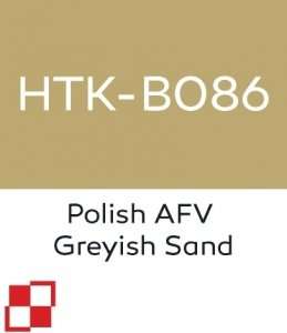 Hataka B086 Polish AFV Greyish Sand - farba akrylowa 10ml 