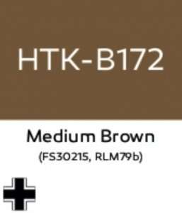 Hataka B172 Medium Brown RLM79b - acrylic paint 10ml 