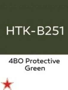 Hataka B251 4BO Protective Green - farba akrylowa 10ml 