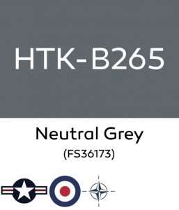 Hataka B265 Neutral Grey - acrylic paint 10ml