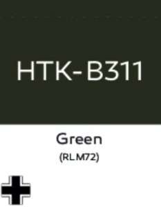 Hataka B311 Green RLM72 - farba akrylowa 10ml