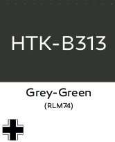 Hataka B313 Grey-Green RLM74 - farba akrylowa 10ml