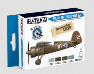 Hataka BS01 zestaw Polskie Siły Powietrzne farby akrylowe
