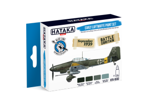 Early Luftwaffe Paint Set Hataka BS02 4x17ml