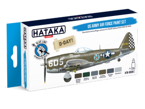 US Army Air Force Paint Set Hataka BS04.2 6x17ml