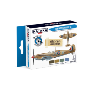 RAF in Africa Paint Set Hataka BS08 4x17ml