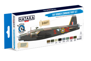 Hataka BS102 zestaw bombowce RAF farby akrylowe