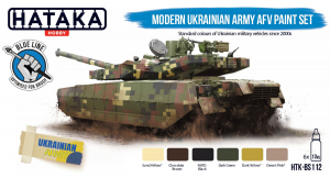 Hataka BS112 Modern Ukrainian Army AFV Paint Set