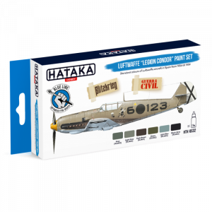 Luftwaffe Legion Condor Paint Set Hataka BS32 6x17ml