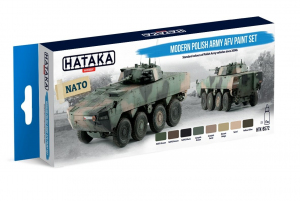 Hataka BS72 Modern Polish Army AFV Paint Set 