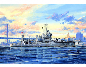 Heavy Cruiser USS Quincy CA-39 Trumpeter 05748 model skala 1-700