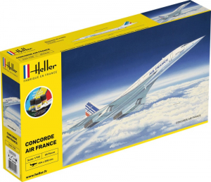 Starter Set Concorde Air France model Heller 56445 in 1-125
