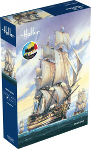 Heller 58892 Statek Royal Louis z farbami i klejem 1/200 
