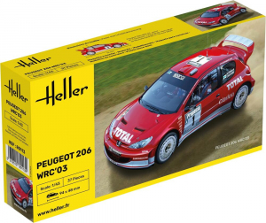 Heller 80113 Peugeot 206 WRC 2003 1/43 