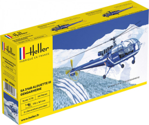 Heller 80286 SA 316B Alouette III Gendarmerie 1/72