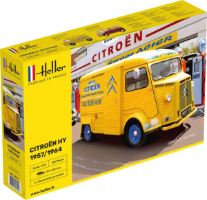 Citroen HY 1957/1964 model Heller 80744 in 1-24 