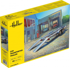 Heller 80774 Car Transporter Trailer 1/24