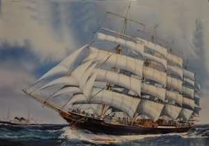 Heller 80894 Pięciomasztowy żaglowiec Preussen