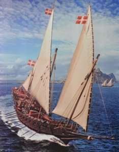 Heller 80896 Żaglowiec Le Chebec