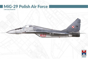 Hobby 2000 48023 Samolot MiG-29 Polskie Siły Powietrzne 1/48