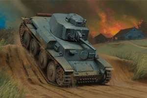 German Panzer Kpfw.38(t) Ausf.G model in 1-35