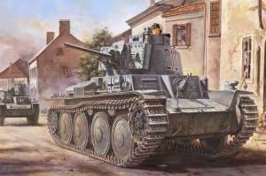 Hobby Boss 80141 German Pz.Kpfw. 38(t) Ausf.B - Full Interior 