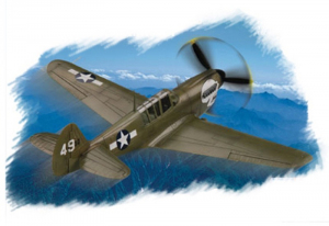 Curtiss P-40N Warhawk model Hobby Boss 80252 in 1-72