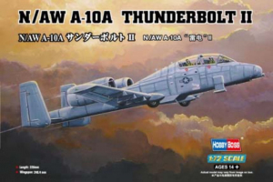 N/AW A-10A Thunderbolt II model Hobby Boss 80267 in 1-72 