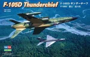 Republic F-105D Thunderchief in scale 1-48
