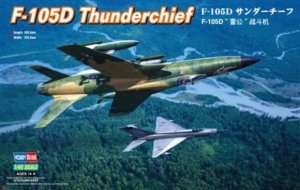 Republic F-105D Thunderchief in scale 1-48