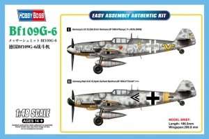 Bf109G-6 in scale 1-48