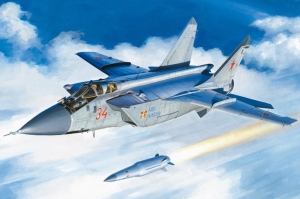 MiG-37BM w/KH-47M2 model Hobby Boss 81770 in 1-48 