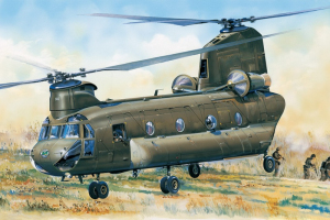 CH-47D Chinook model Hobby Boss 81773 in 1-48