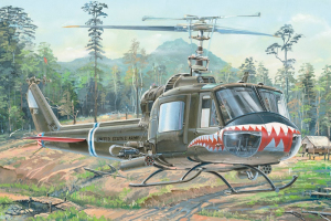 UH-1 Huey B/C model Hobby Boss 81807 in 1-18