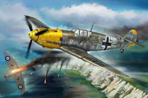 Messerschmitt Bf109E Sept 1940 model Hobby Boss 81809 in 1-18