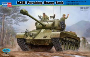 M26 Pershing Heavy Tank model Hobby Boss 82424 in 1-35 
