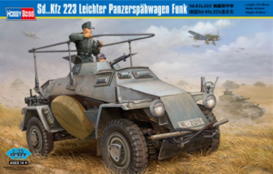 Sd.Kfz.223 Leichter Panzerspahwagen Funk model Hobby Boss 82443 in 1-35