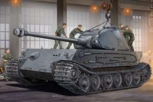 Hobby Boss 82445 German IIWW heavy tank VK4502 (P) Hintern