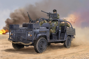 Ranger Special Operations Vehicle with MG Hobby Boss 82450 in 1-35