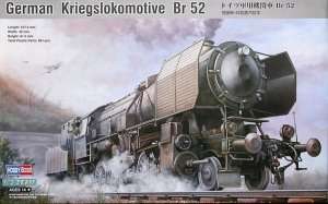 German Kriegslokomotive BR52 in scale 1-72