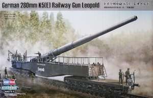 German 280mm K5(E) Railway Gun Leopold in scale 1-72