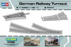 German Railway Turnout model Hobby Boss in 1-72