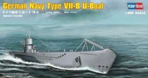 German Navy Type VII-B U-Boat in scale 1-350
