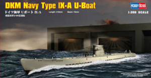 DKM Navy Type IX-A U-Boat model Hobby Boss 83506 in 1-350
