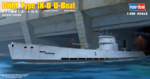 DKM Navy Type IX-B U-Boat model Hobby Boss 83507 in 1-350